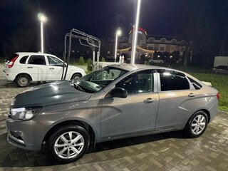 2016 Lada (ВАЗ) Vesta I, серый, 700000 рублей, вид 4