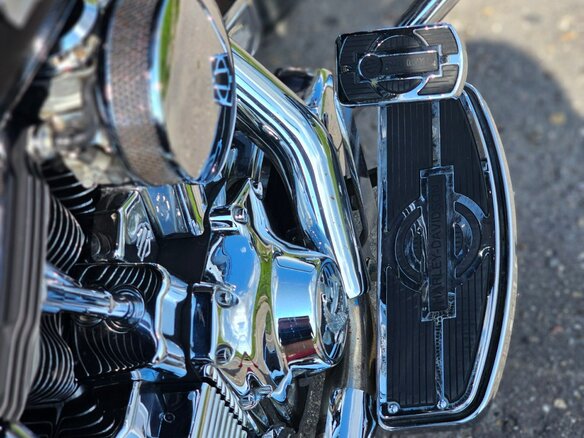1999 Harley-Davidson Road King, чёрный, 600000 рублей - вид 14