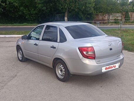 2012 Lada (ВАЗ) Granta I, серебристый, 295000 рублей, вид 5