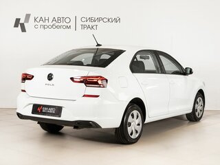 2021 Volkswagen Polo VI, белый, 1599658 рублей, вид 3