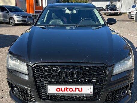 2012 Audi A8 III (D4), чёрный, 2100000 рублей, вид 3