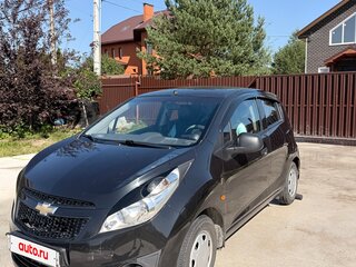 2012 Chevrolet Spark III, чёрный, 599000 рублей, вид 1
