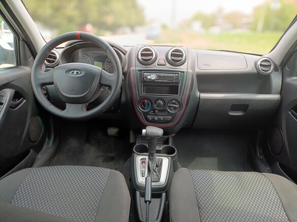 2013 Lada (ВАЗ) Granta I, белый, 519000 рублей - вид 8