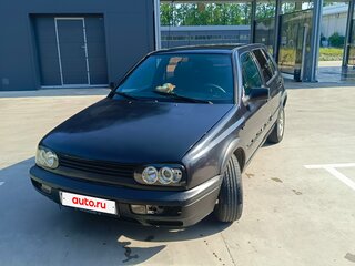 1997 Volkswagen Golf III, чёрный, 100000 рублей, вид 1
