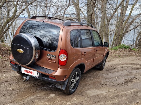 2017 Chevrolet Niva I Рестайлинг, коричневый, 720000 рублей - вид 3