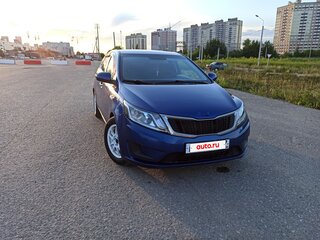 2012 Kia Rio III, синий, 500000 рублей, вид 3