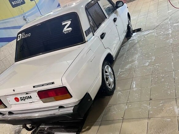 2006 Lada (ВАЗ) 2107, белый, 150000 рублей - вид 5