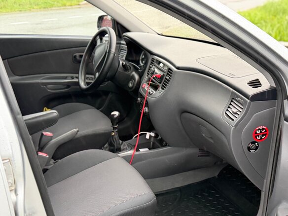 2006 Kia Rio II, серебристый, 410000 рублей - вид 11