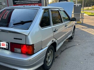 2008 Lada (ВАЗ) 2114, серебристый, 90000 рублей, вид 5