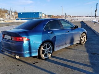 2006 Honda Accord VII Рестайлинг, синий, 900000 рублей, вид 2