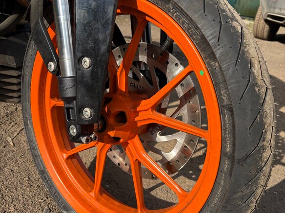 2014 KTM 390 Duke, оранжевый, 400000 рублей - вид 6