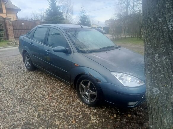 2002 Ford Focus I Рестайлинг, зелёный - вид 1