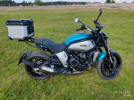 2023 CFMoto 700CL-X Heritage, синий, 560000 рублей, вид 4