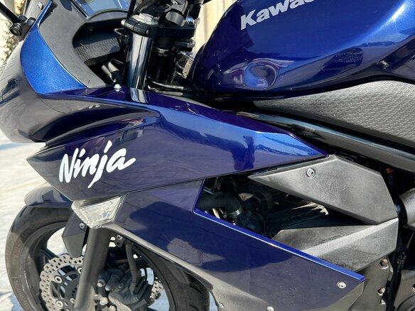 2013 Kawasaki ER-4F (Ninja 400R), синий, 340000 рублей - вид 7