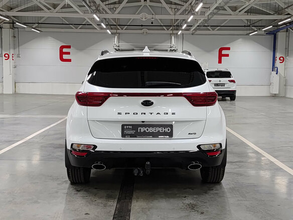 2021 Kia Sportage IV Рестайлинг, белый - вид 5