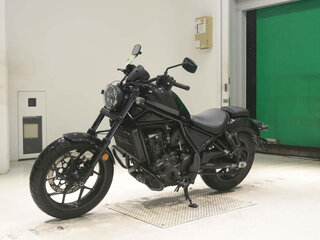 2022 Honda CMX 1100 Rebel, чёрный, 940000 рублей, вид 4