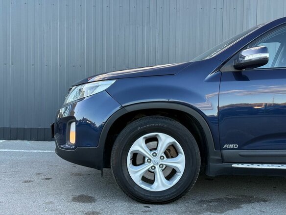 2013 Kia Sorento II Рестайлинг, синий, 1829000 рублей - вид 4