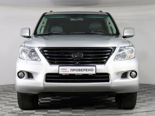 2008 Lexus LX 570 III, серебристый, 3400000 рублей, вид 2