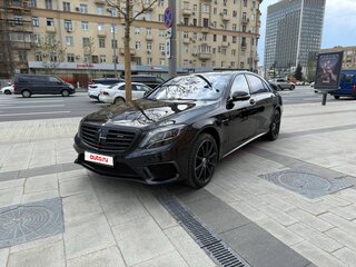 2016 Mercedes-Benz S-Класс AMG 63 AMG Long III (W222, C217), чёрный, 3950000 рублей, вид 2