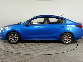 2018 Kia Rio IV, синий, 1300000 рублей, вид 4