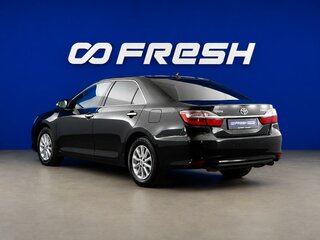 2015 Toyota Camry VII (XV50) Рестайлинг, чёрный, 1798000 рублей, вид 2