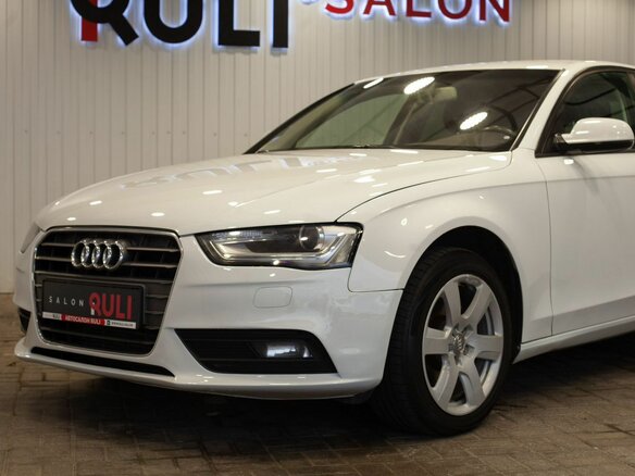 2013 Audi A4 IV (B8) Рестайлинг, белый, 1095000 рублей - вид 6