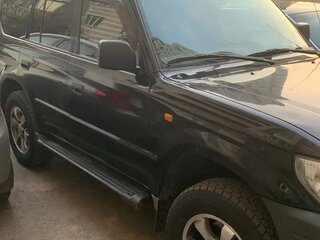 2000 Toyota Land Cruiser Prado 90 Series Рестайлинг, чёрный, 900000 рублей, вид 2