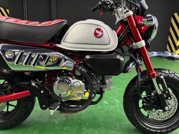 2022 Honda Z125 Monkey, белый, 465000 рублей - вид 9