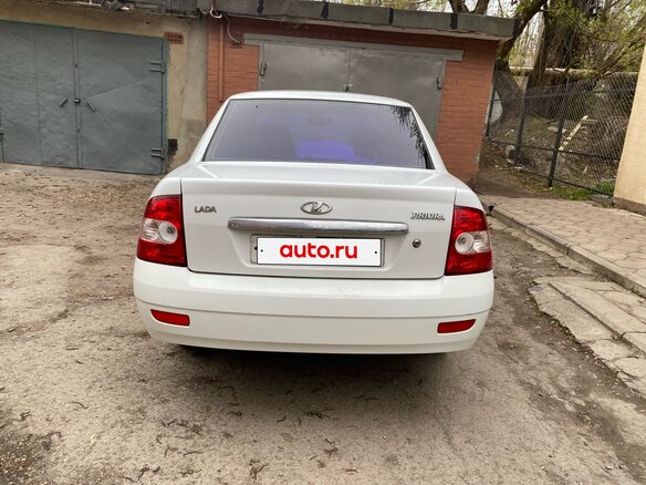 2009 Lada (ВАЗ) Priora I, белый, 230000 рублей - вид 5