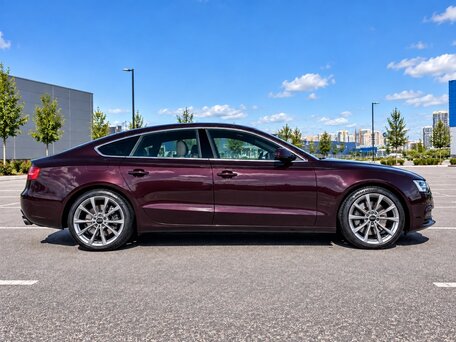 2014 Audi A5 I (8T) Рестайлинг, пурпурный, 2250000 рублей, вид 3