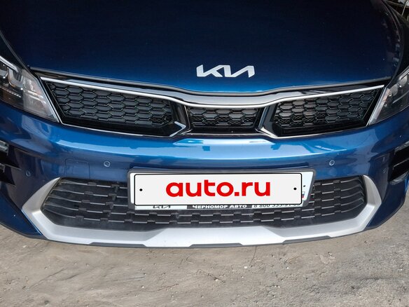2022 Kia Rio X IV Рестайлинг, синий - вид 7