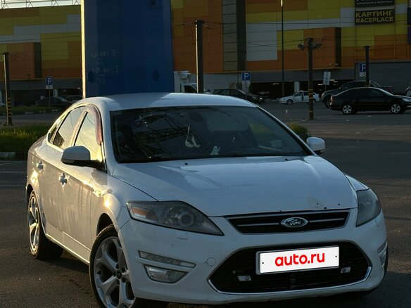 2011 Ford Mondeo IV Рестайлинг, белый, 620000 рублей - вид 2
