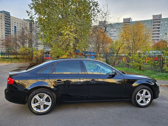 2015 Audi A4 IV (B8) Рестайлинг, чёрный - вид 4