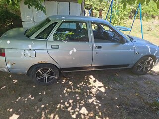 2002 Lada (ВАЗ) 2110, серебристый, 120000 рублей, вид 2