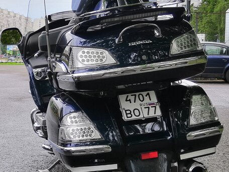 2009 Honda GL 1800 Gold Wing, синий, 720000 рублей, вид 5