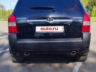 2007 Hyundai Tucson I, чёрный, 950000 рублей, вид 5