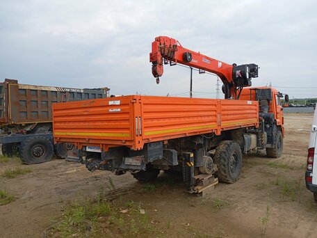 2024 КамАЗ 43118, оранжевый, 8030825 рублей, вид 3