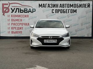 2019 Hyundai Elantra VI (AD) Рестайлинг, белый, 1690000 рублей, вид 2