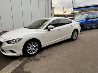 2017 Mazda 6 III (GJ) Рестайлинг, белый, 1150000 рублей, вид 3