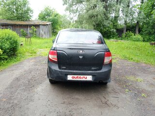 2014 Lada (ВАЗ) Granta I, чёрный, 220000 рублей, вид 3