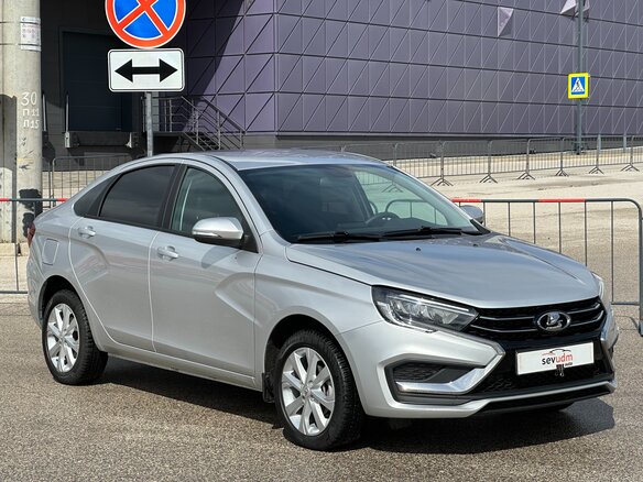 2025 Lada (ВАЗ) Vesta I Рестайлинг (NG), серый, 1497000 рублей - вид 2
