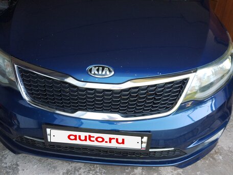 2015 Kia Rio III, синий, 850000 рублей, вид 1