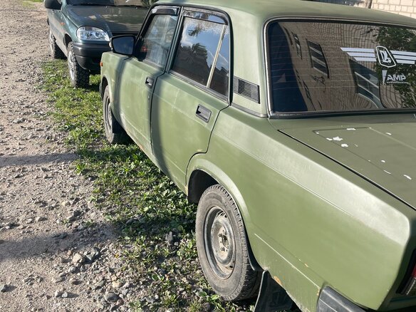 2008 Lada (ВАЗ) 2107, зелёный - вид 3