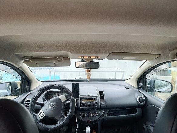 2008 Nissan Note I, серый, 666000 рублей - вид 6