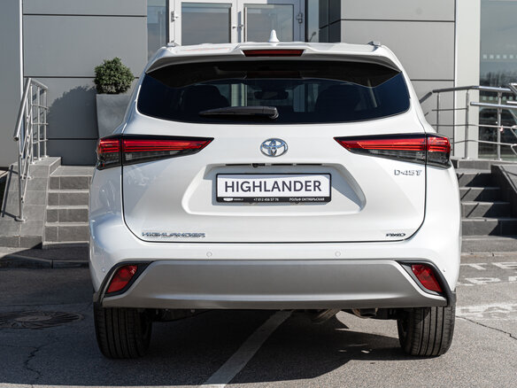 2026 Toyota Highlander IV (XU70), белый - вид 5