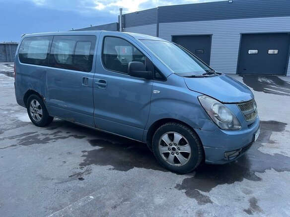 2008 Hyundai Grand Starex I, голубой - вид 1