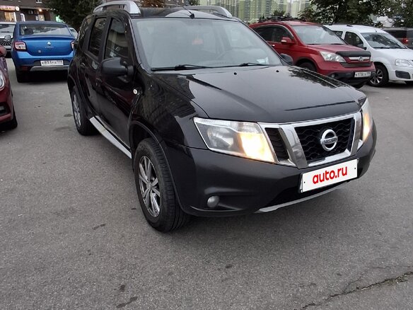 2015 Nissan Terrano III (D10), чёрный