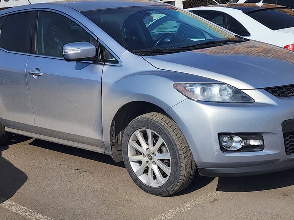 2008 Mazda CX-7 I, серебристый, 789000 рублей