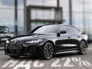 2025 BMW 4 серии Gran Coupe 420i G22, G23, G26 Рестайлинг, чёрный, 7890000 рублей, вид 1