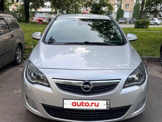 2010 Opel Astra J, серебристый, 550000 рублей, вид 2